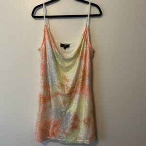 Eloquii Seqiun Pastel Mini Dress 18